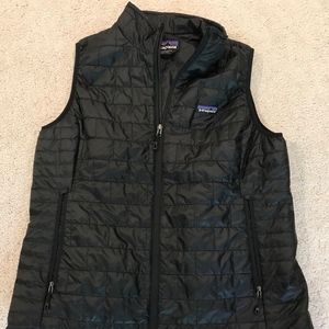 Patagonia Women's Nano Puff Vest, Black XL